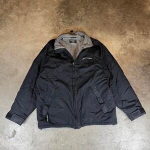 Vintage 90s Polo Ralph Lauren black puffer jacket Size men's Large